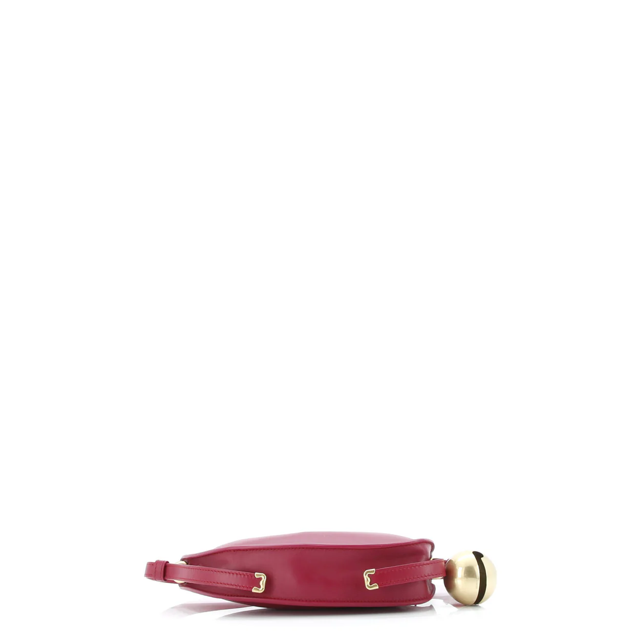 Shield Sling Shoulder Bag Leather Mini - Deep Luxury