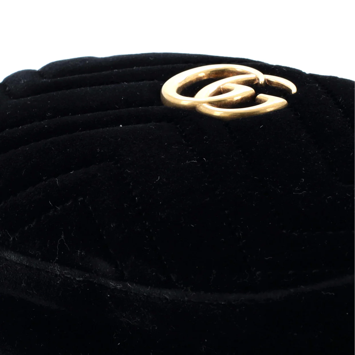 GG Marmont Belt Bag Matelasse Velvet - Deep Luxury