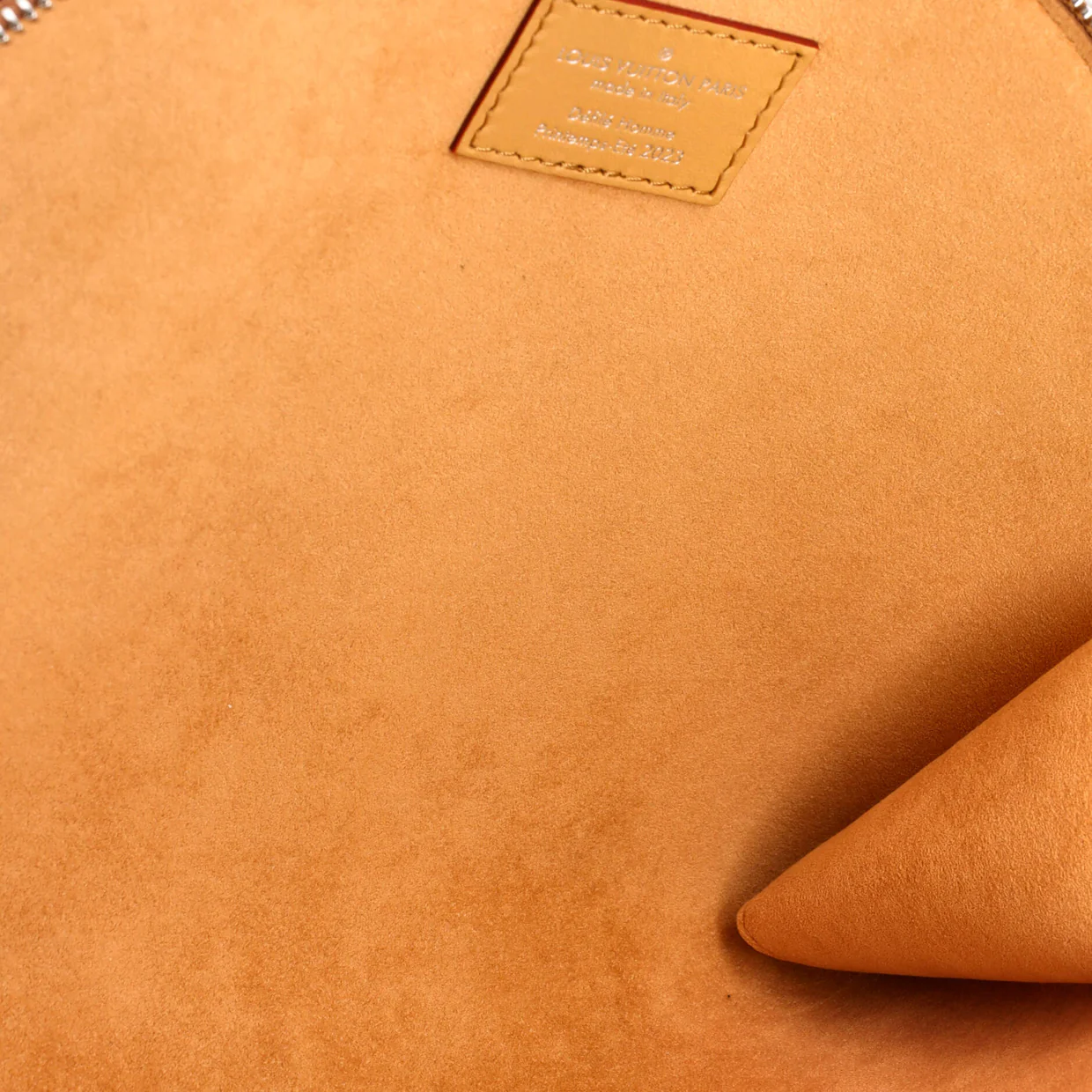 Fortune Cookie Bag Monogram Leather and Printed PVC - Deep Luxury