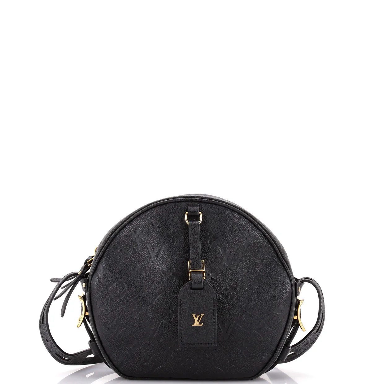 Boite Chapeau Souple Bag Monogram Empreinte Leather MM - Deep Luxury