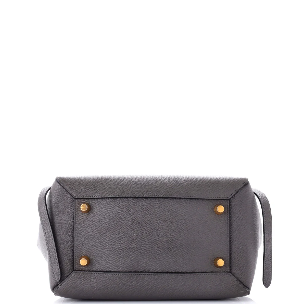 Belt Bag Textured Leather Mini - Deep Luxury