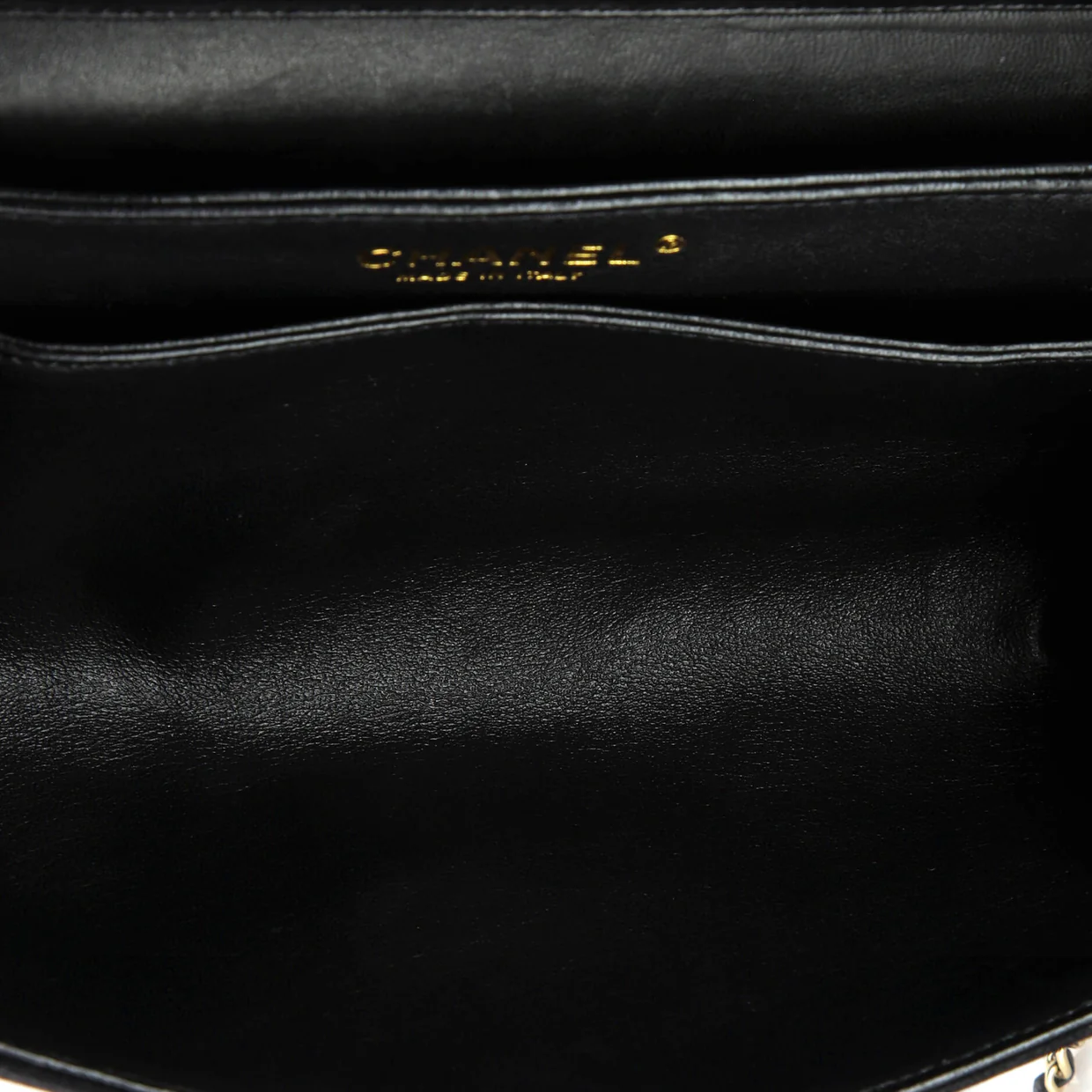 CC Chain Full Flap Bag Quilted Suede with Faux Pearls and Crystals - Deep Luxury