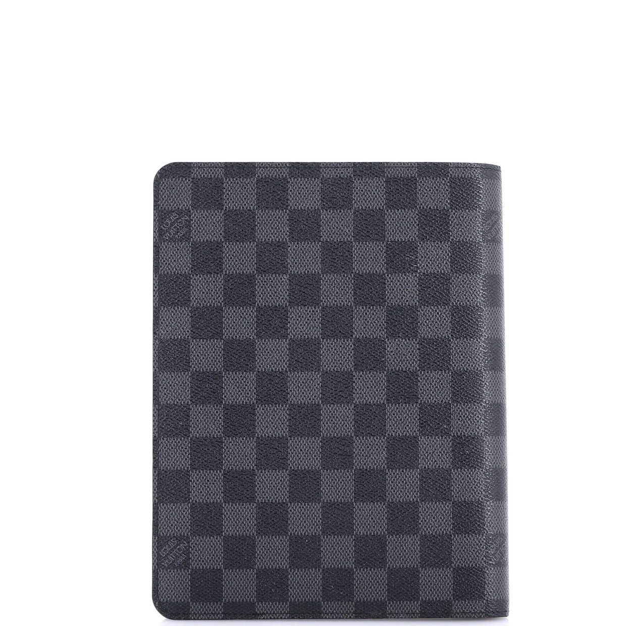 Desk Agenda Cover Damier - Deep Luxury
