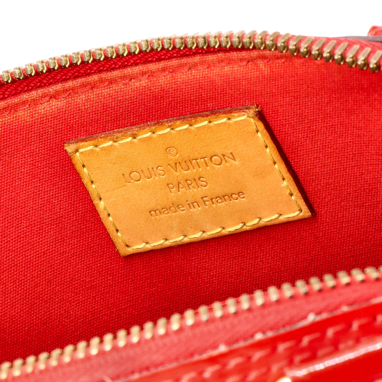 Alma Handbag Monogram Vernis BB - Deep Luxury