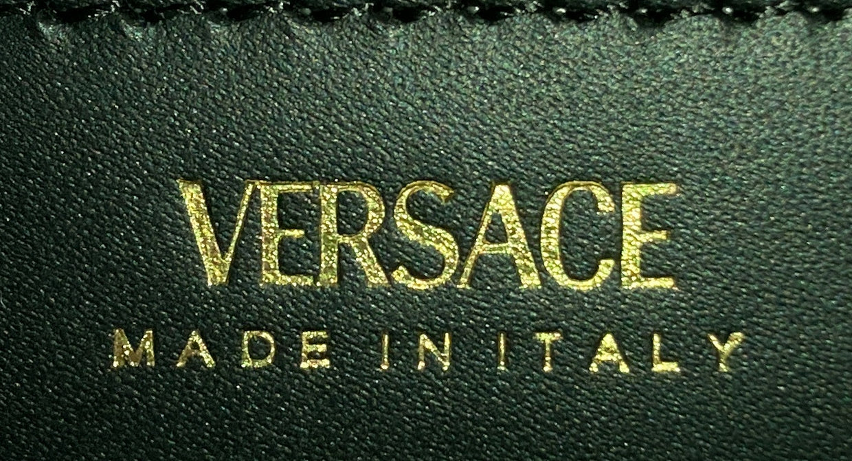 La Medusa Tote Studded Canvas Large - Deep Luxury