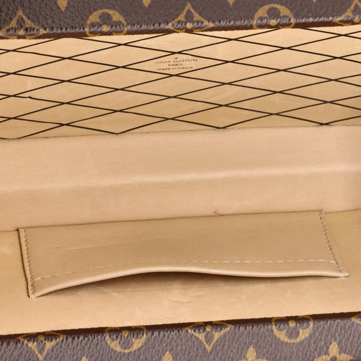 Petite Malle Handbag Monogram Canvas - Deep Luxury