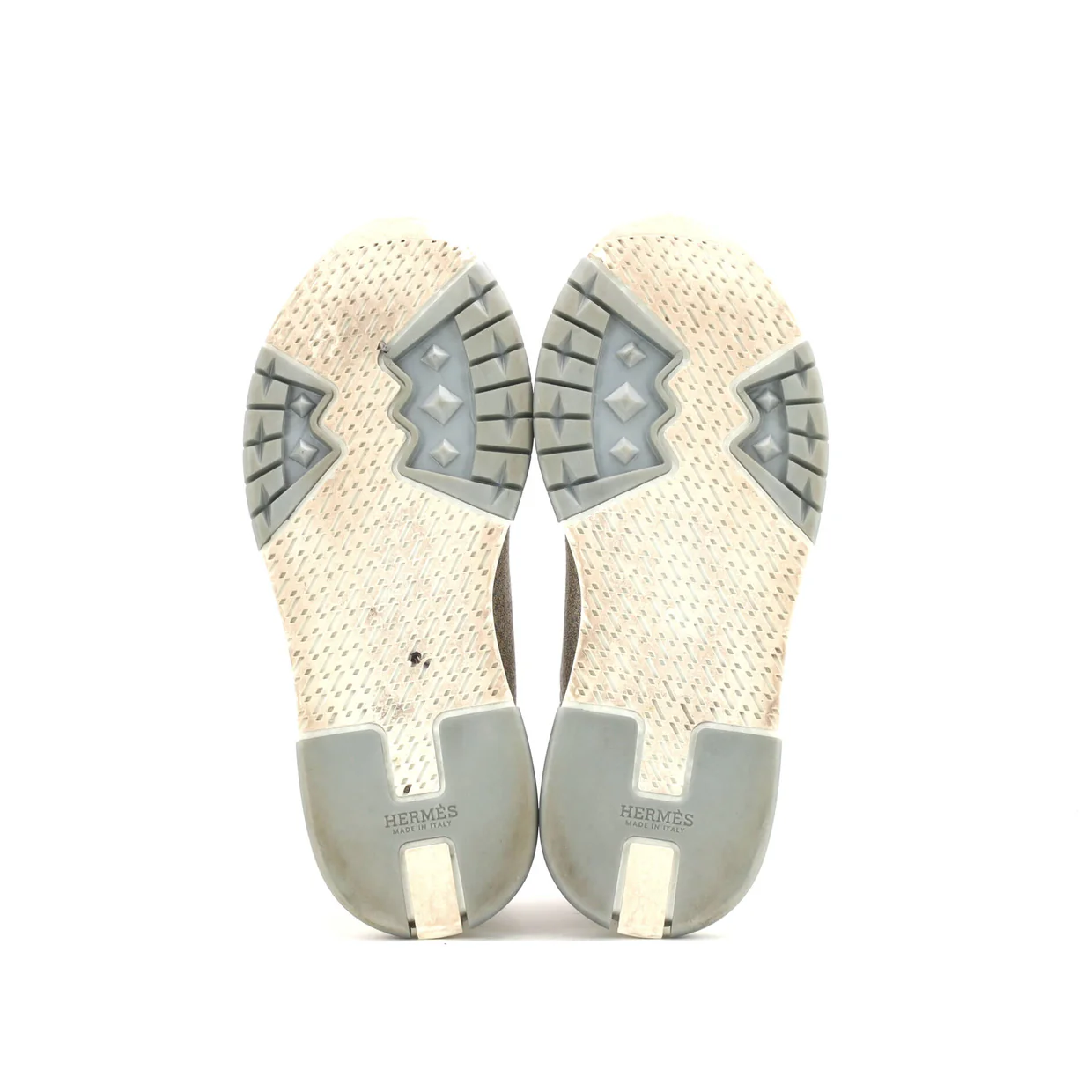Women's Addict Sneakers Knit Fabric with Leather - Deep Luxury