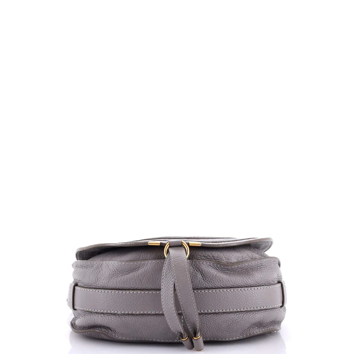 Marcie Saddle Bag Leather Medium - Deep Luxury