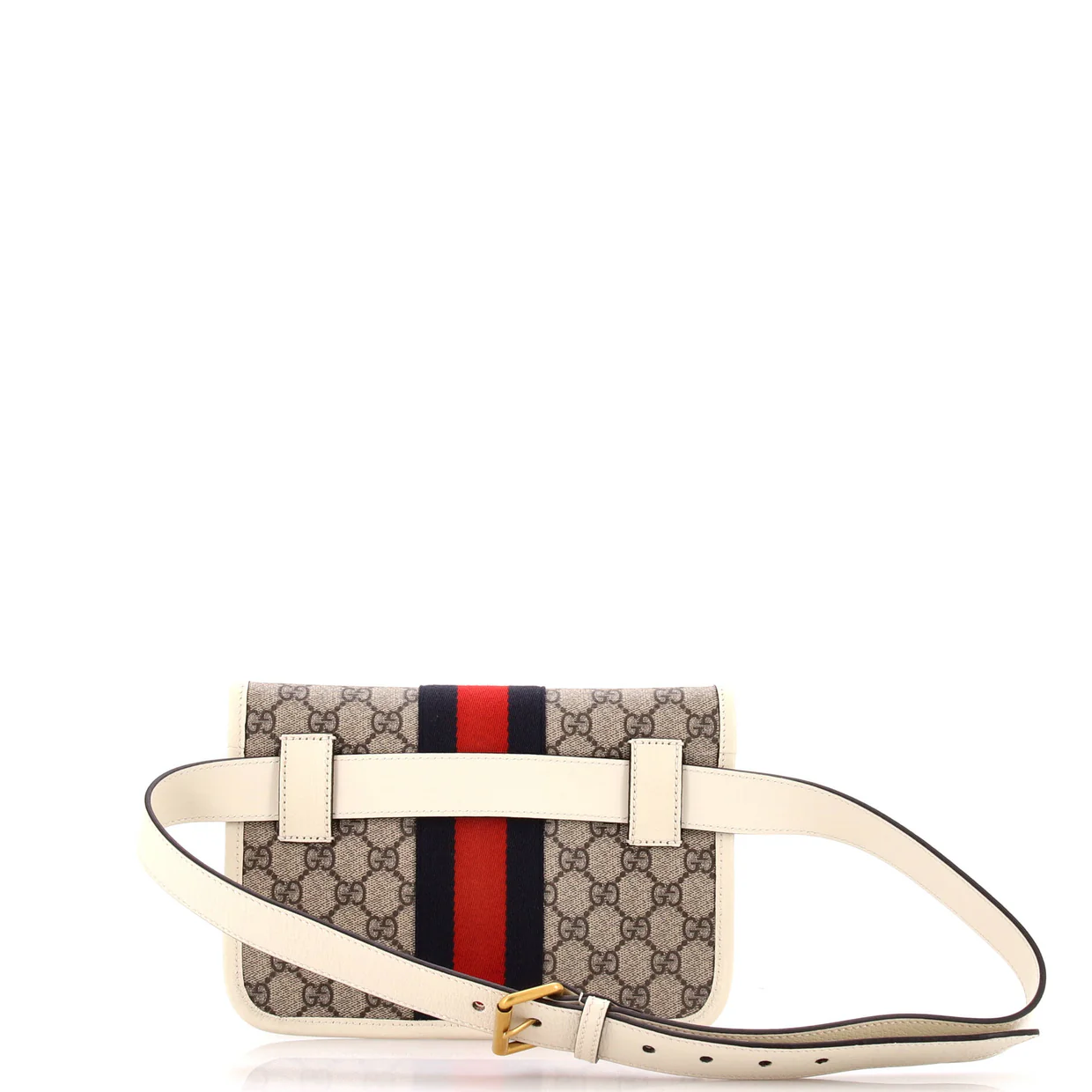 Ophidia Flap Belt Bag GG Coated Canvas - Deep Luxury