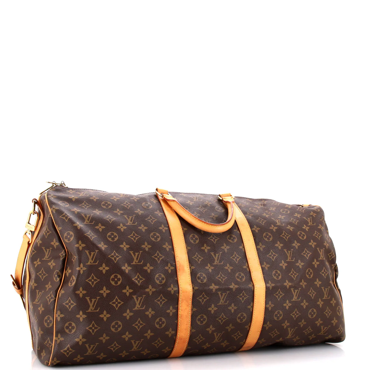 Keepall Bandouliere Bag Monogram Canvas 60 - Deep Luxury