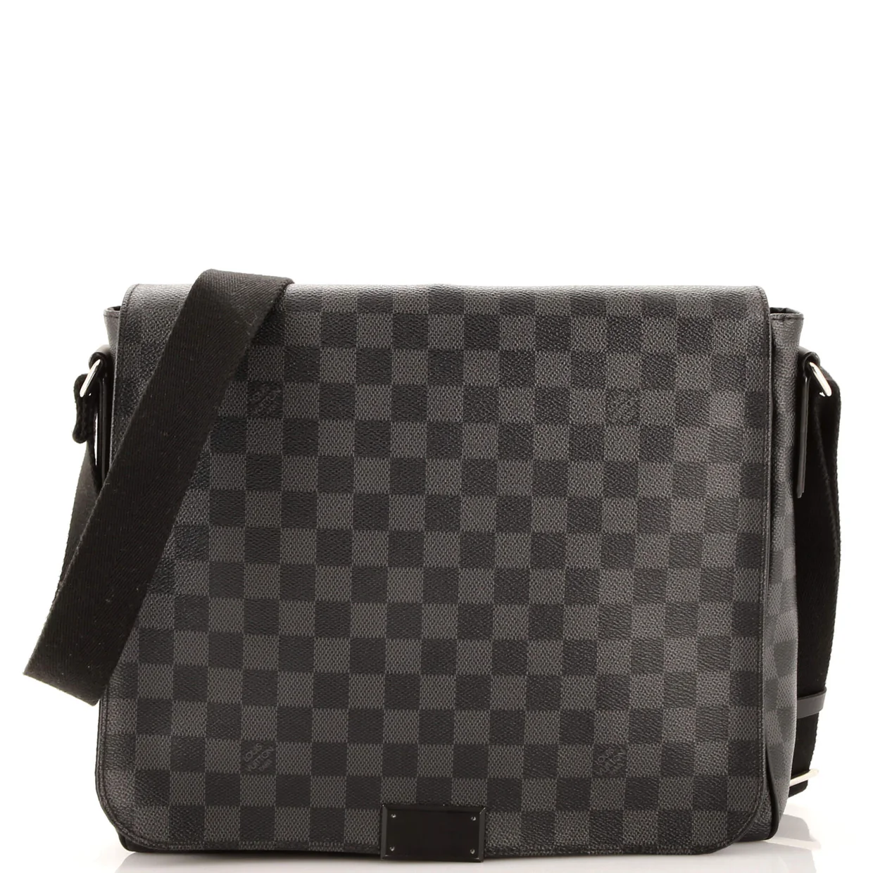 District Messenger Bag Damier Graphite MM - Deep Luxury