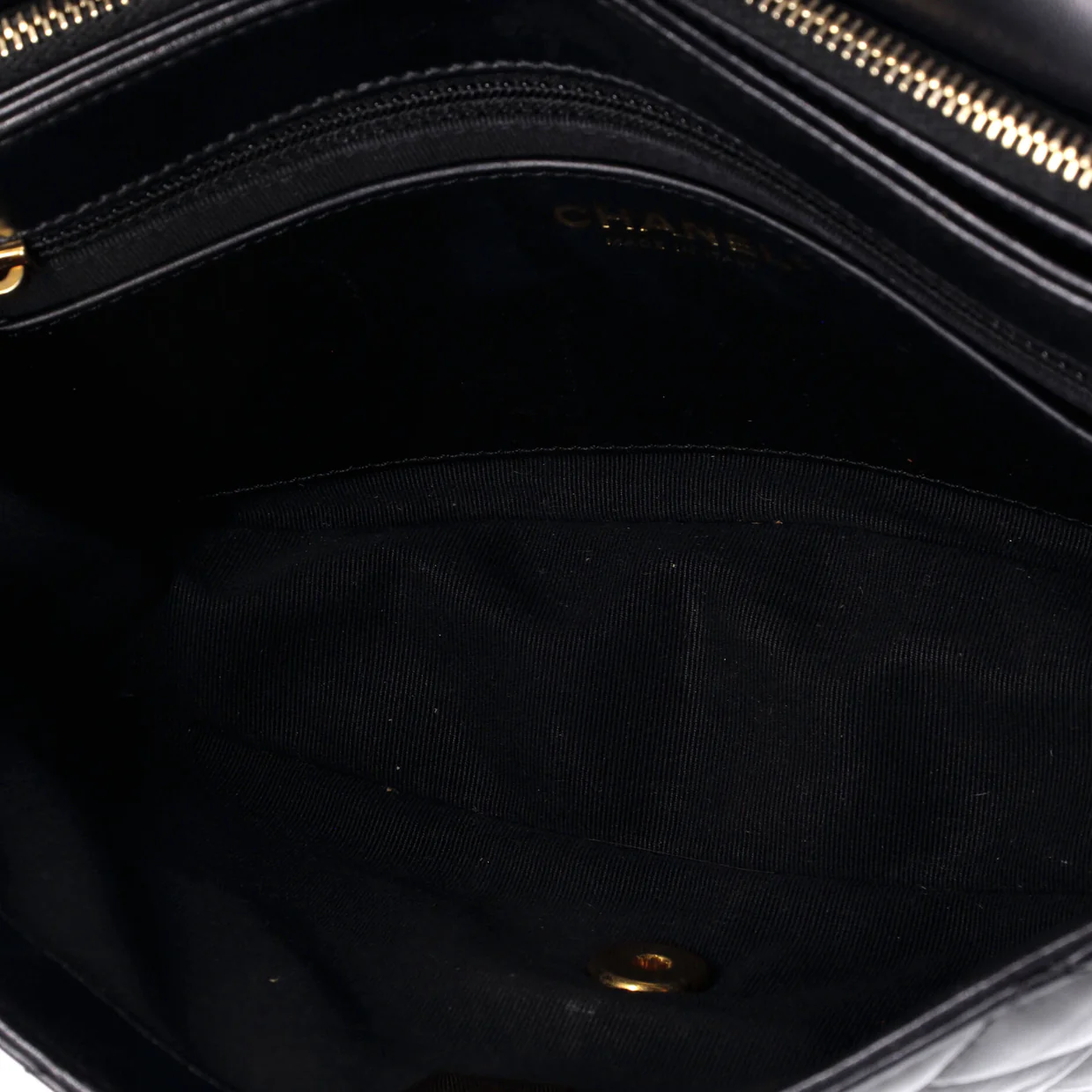 All Slide Long Flap Bag Quilted Lambskin Medium - Deep Luxury