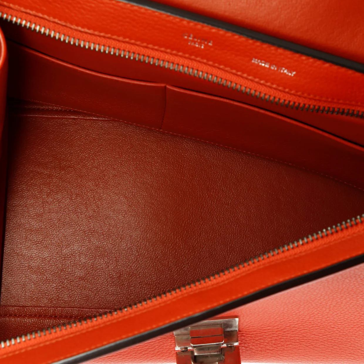 Trapeze Bag Leather Small - Deep Luxury