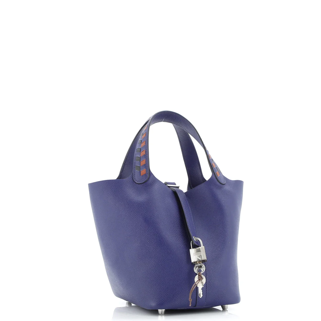 Picotin Lock Bag Tressage Epsom PM - Deep Luxury