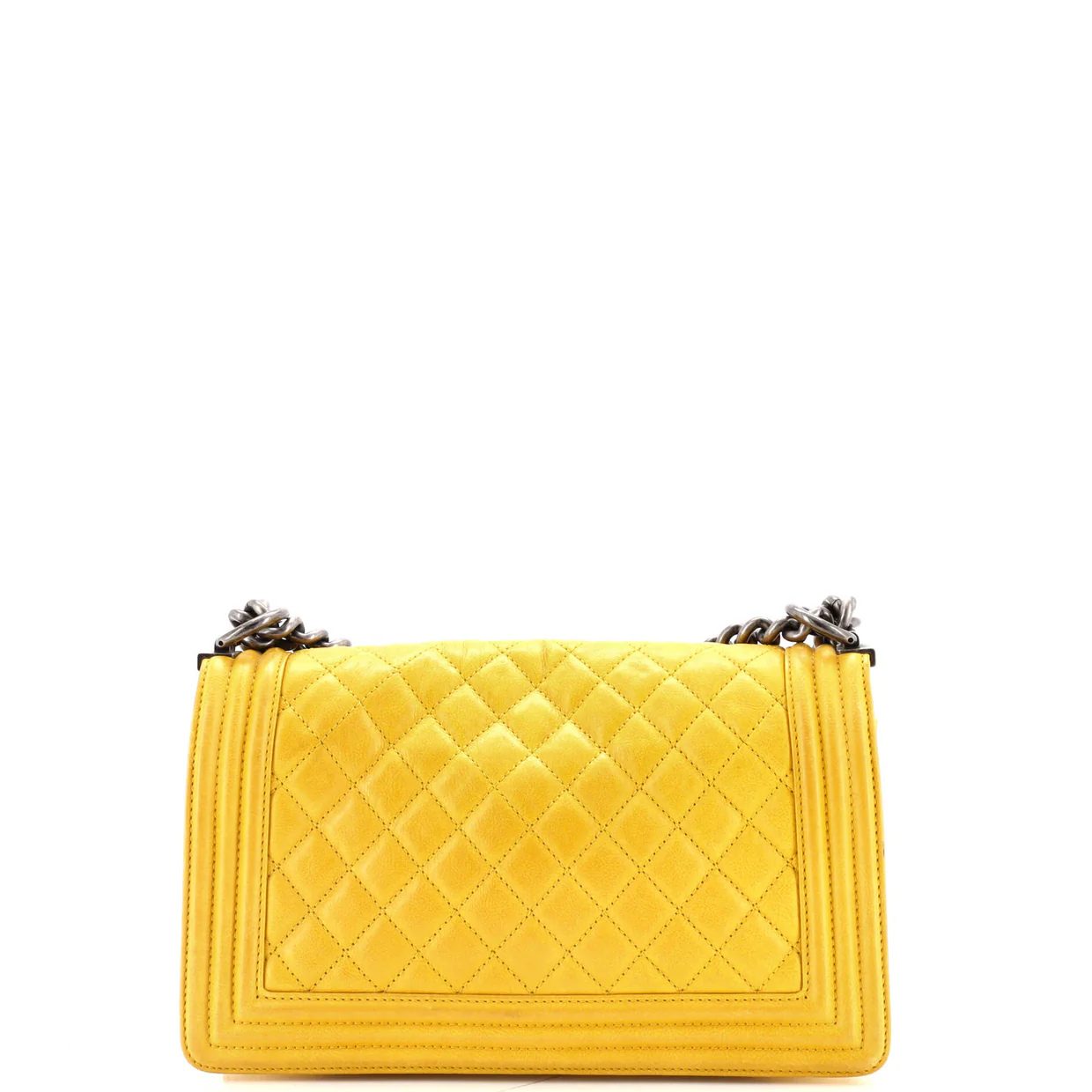 Boy Flap Bag Quilted Calfskin Old Medium - Deep Luxury