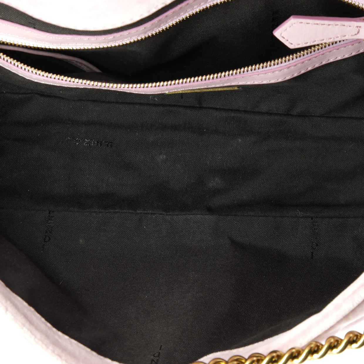 Baguette NM Bag Zucca Embossed Velvet Medium - Deep Luxury