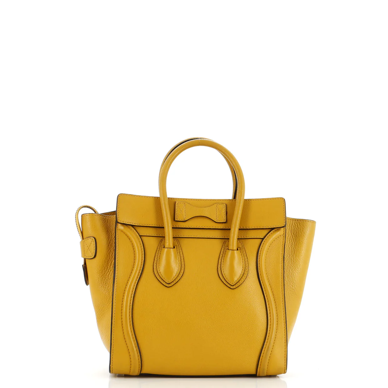Luggage Bag Grainy Leather Micro - Deep Luxury