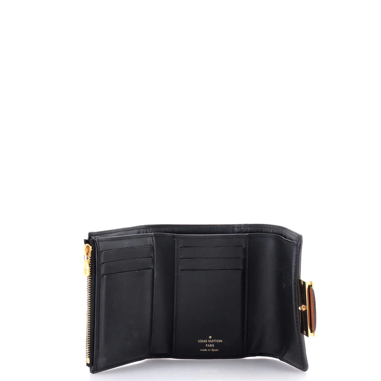 Dauphine Wallet Reverse Monogram Canvas Compact - Deep Luxury