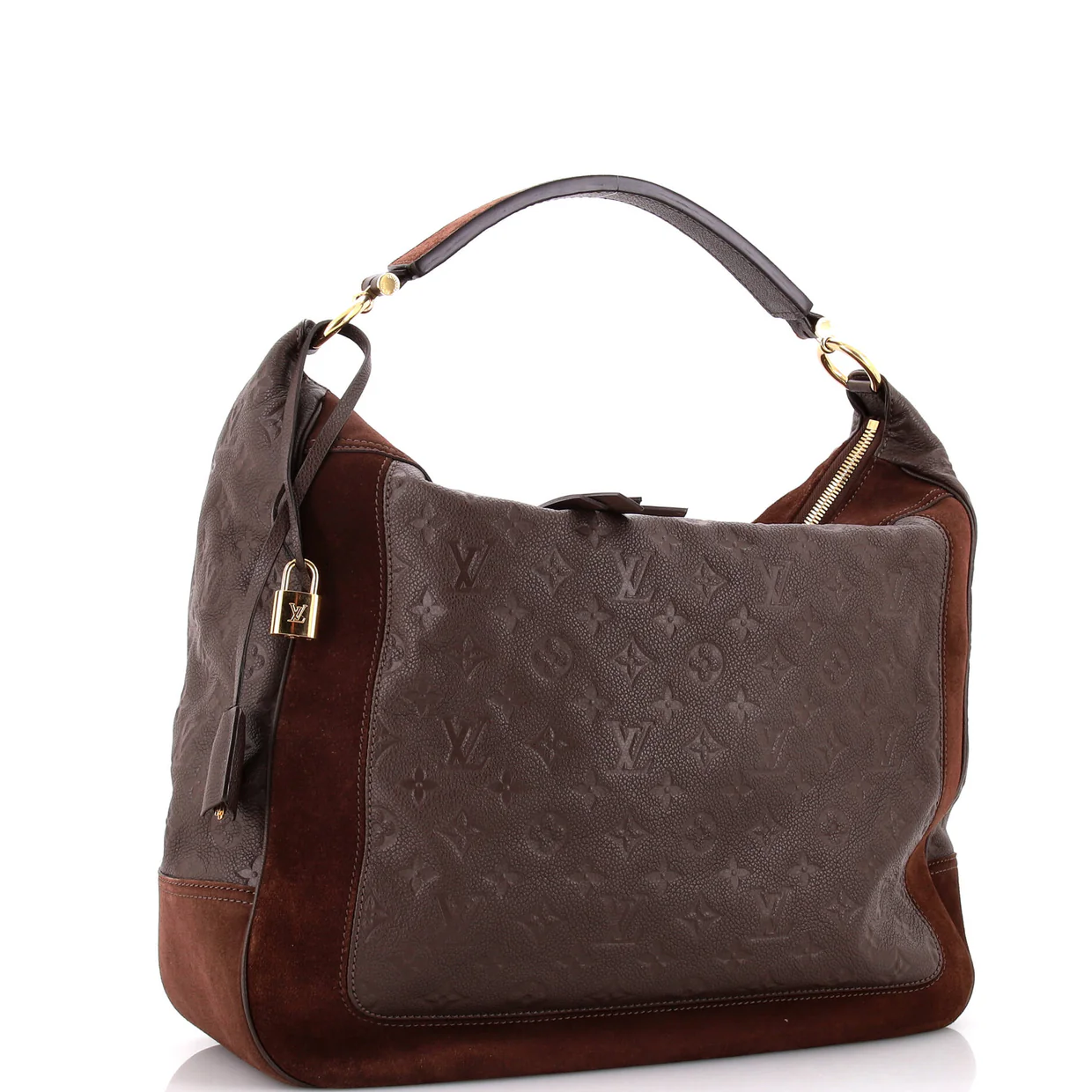 Artsy Handbag Monogram Empreinte Leather MM - Deep Luxury