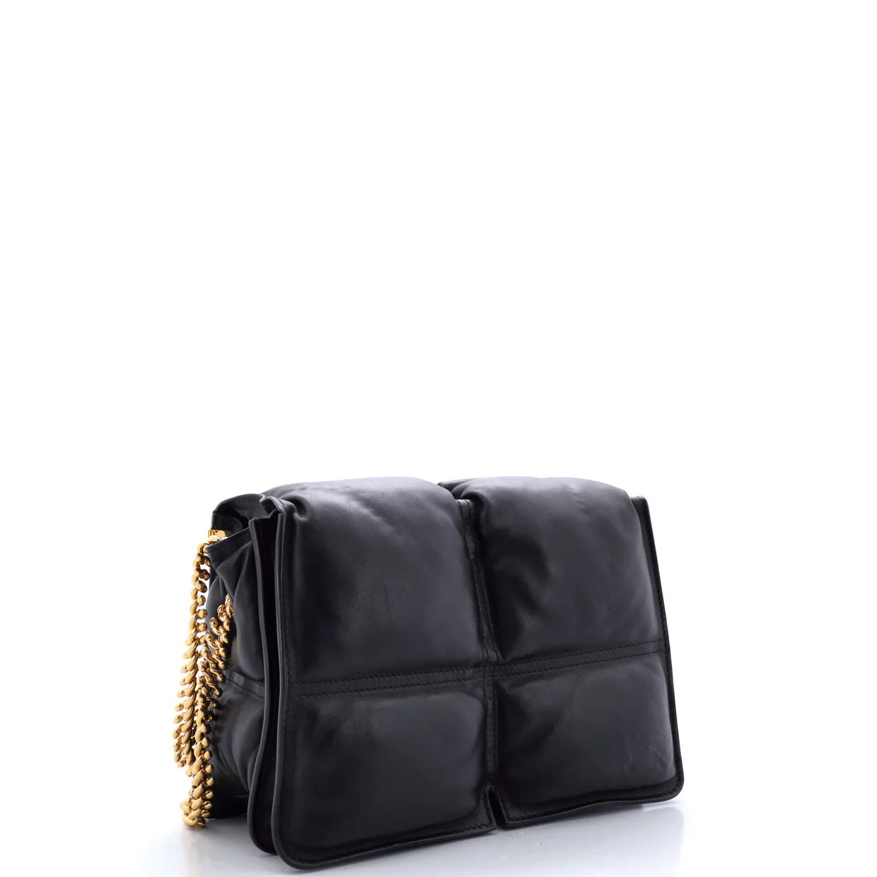 Snip Crossbody Bag Padded Leather - Deep Luxury