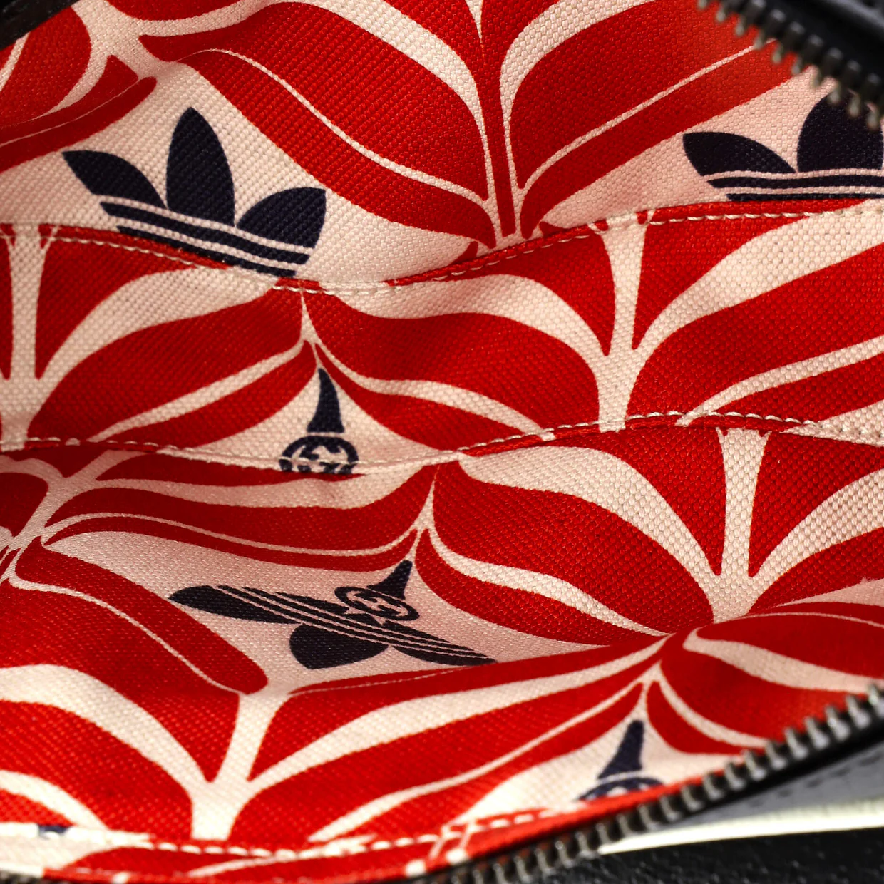 x adidas Zip Belt Bag Leather - Deep Luxury