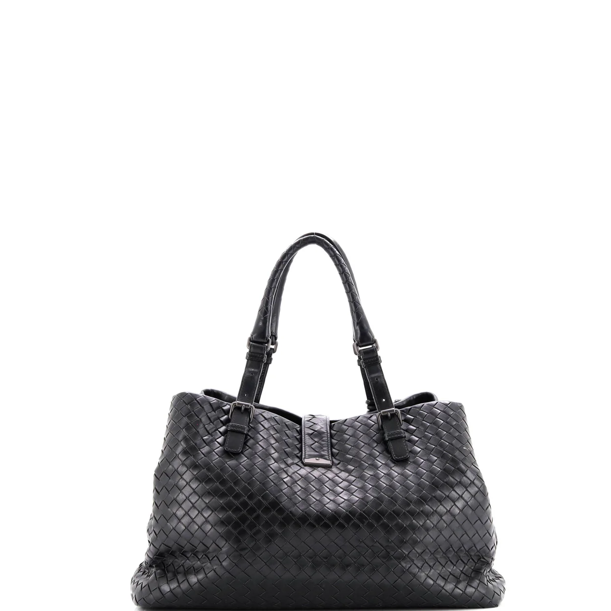 Roma Bag Intrecciato Nappa Large - Deep Luxury
