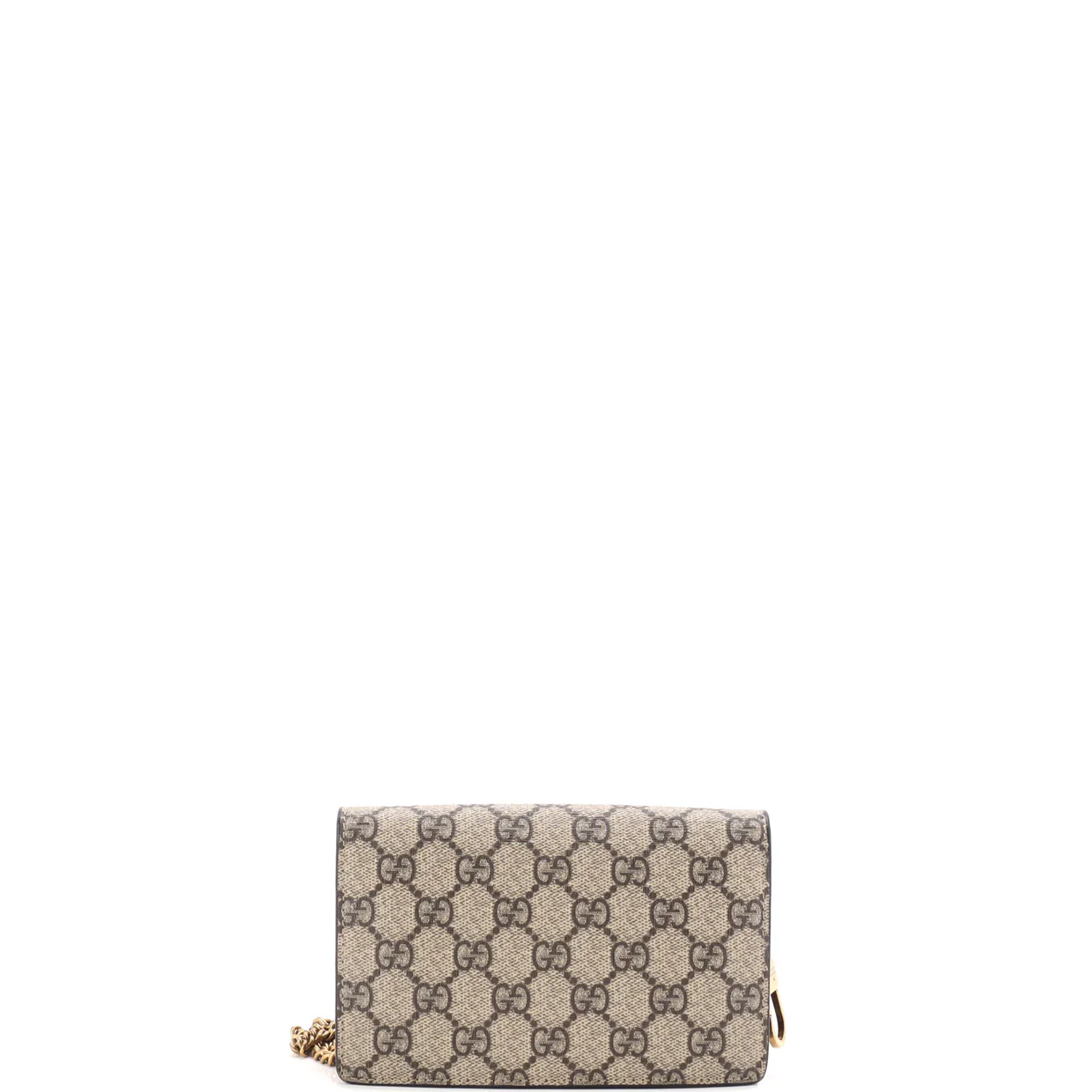 Cherries Wallet on Chain GG Coated Canvas Mini - Deep Luxury