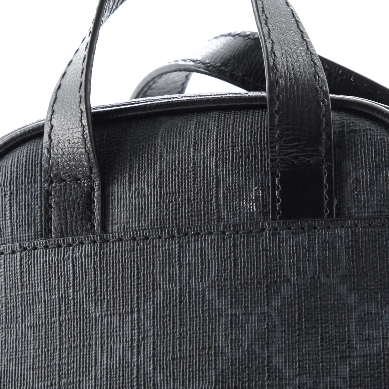 Interlocking G Patch Top Handle Crossbody Bag GG Coated Canvas Mini - Deep Luxury