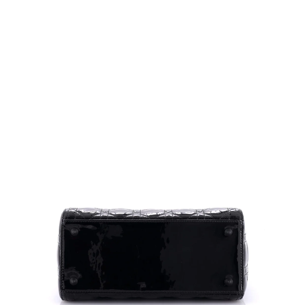 Lady Dior Bag Cannage Quilt Gradient Patent Medium - Deep Luxury