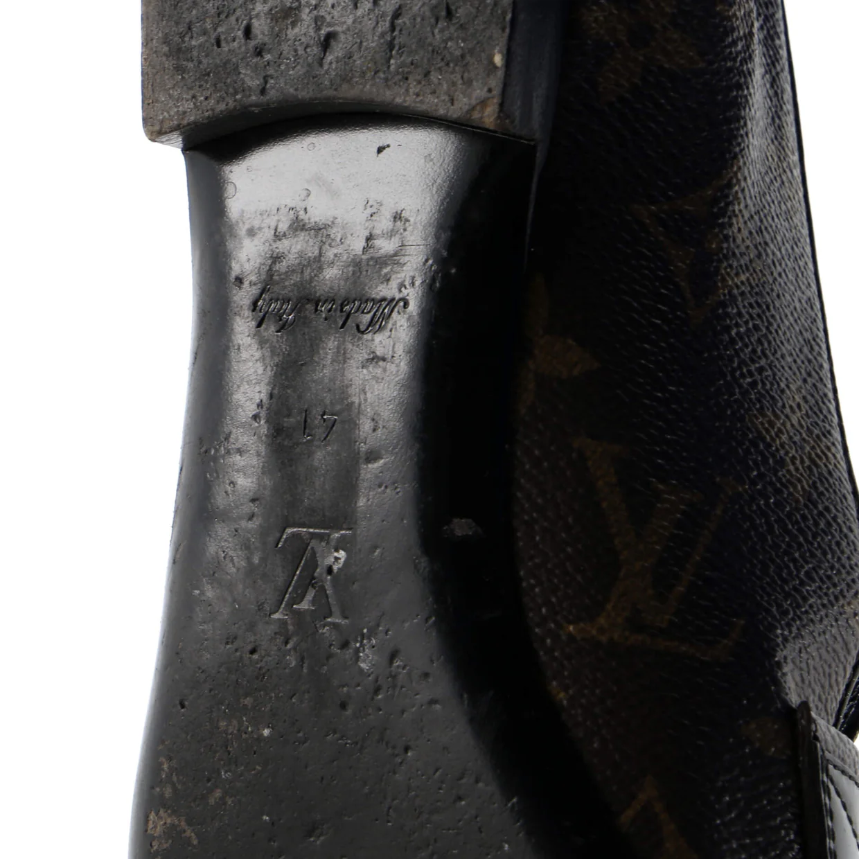 Women's Upper Case Flat Loafers Monogram Canvas - Deep Luxury