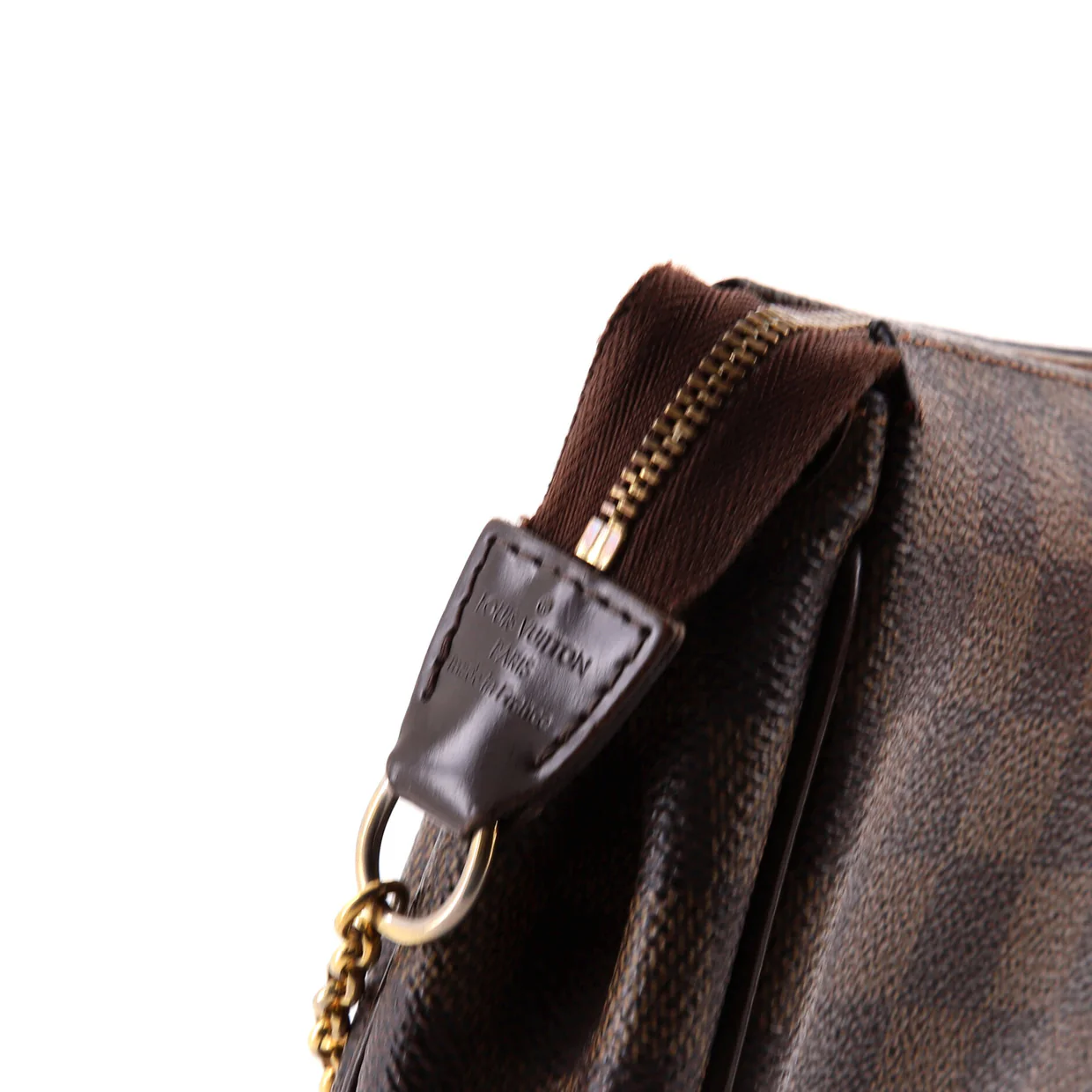 Eva Handbag Damier - Deep Luxury