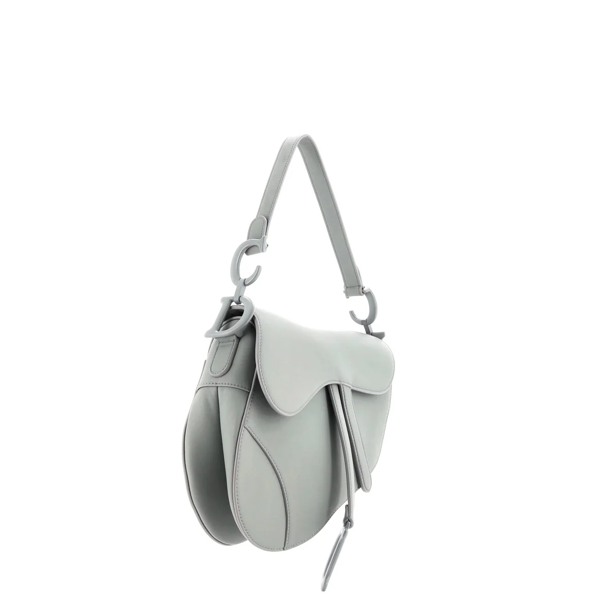 Ultra Matte Saddle Handbag Leather Medium - Deep Luxury