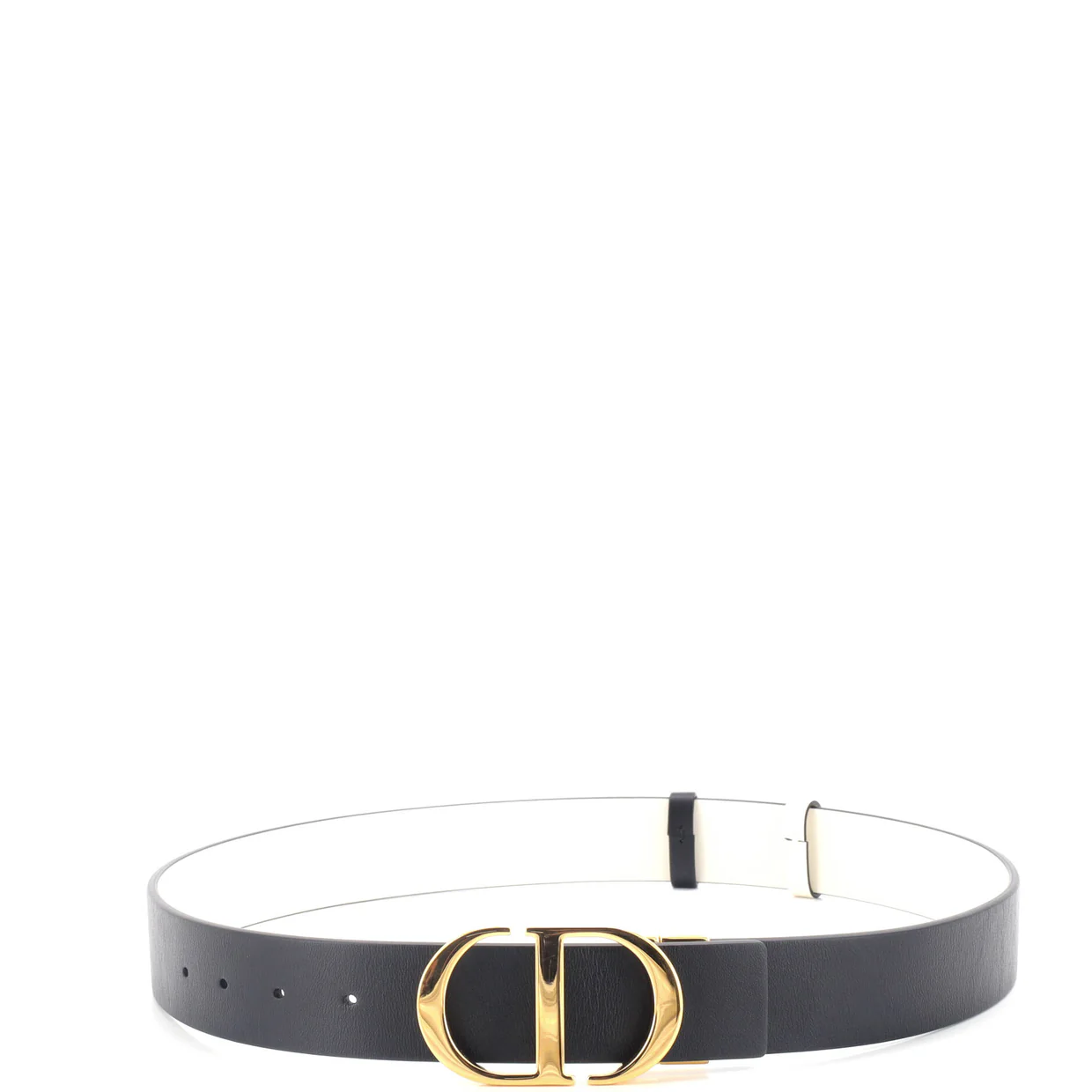 30 Montaigne Belt Leather Wide 105 - Deep Luxury