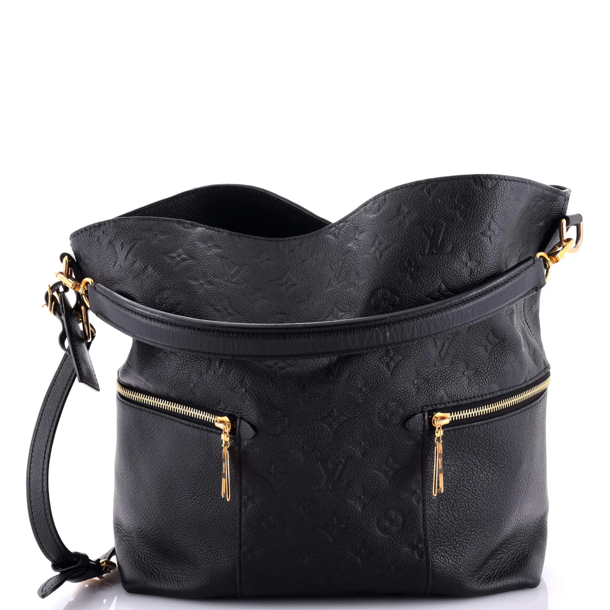 Melie Handbag Monogram Empreinte Leather - Deep Luxury