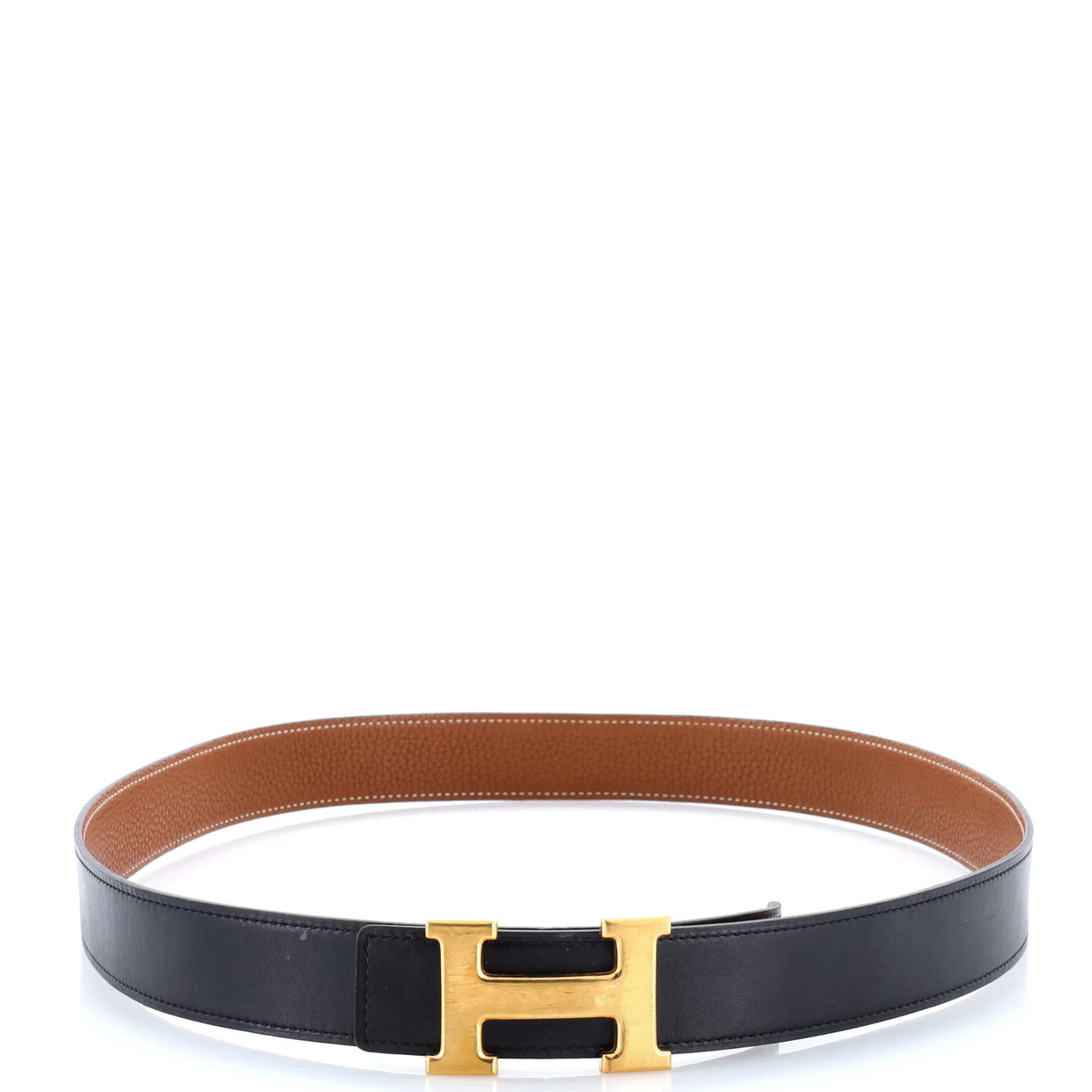 Constance Reversible Belt Leather Medium - Deep Luxury