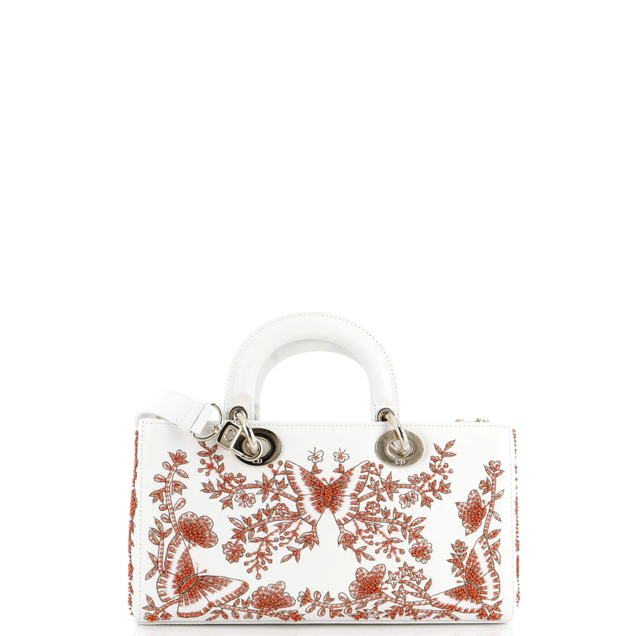 Lady D-Joy Bag Beaded Embroidery Medium - Deep Luxury