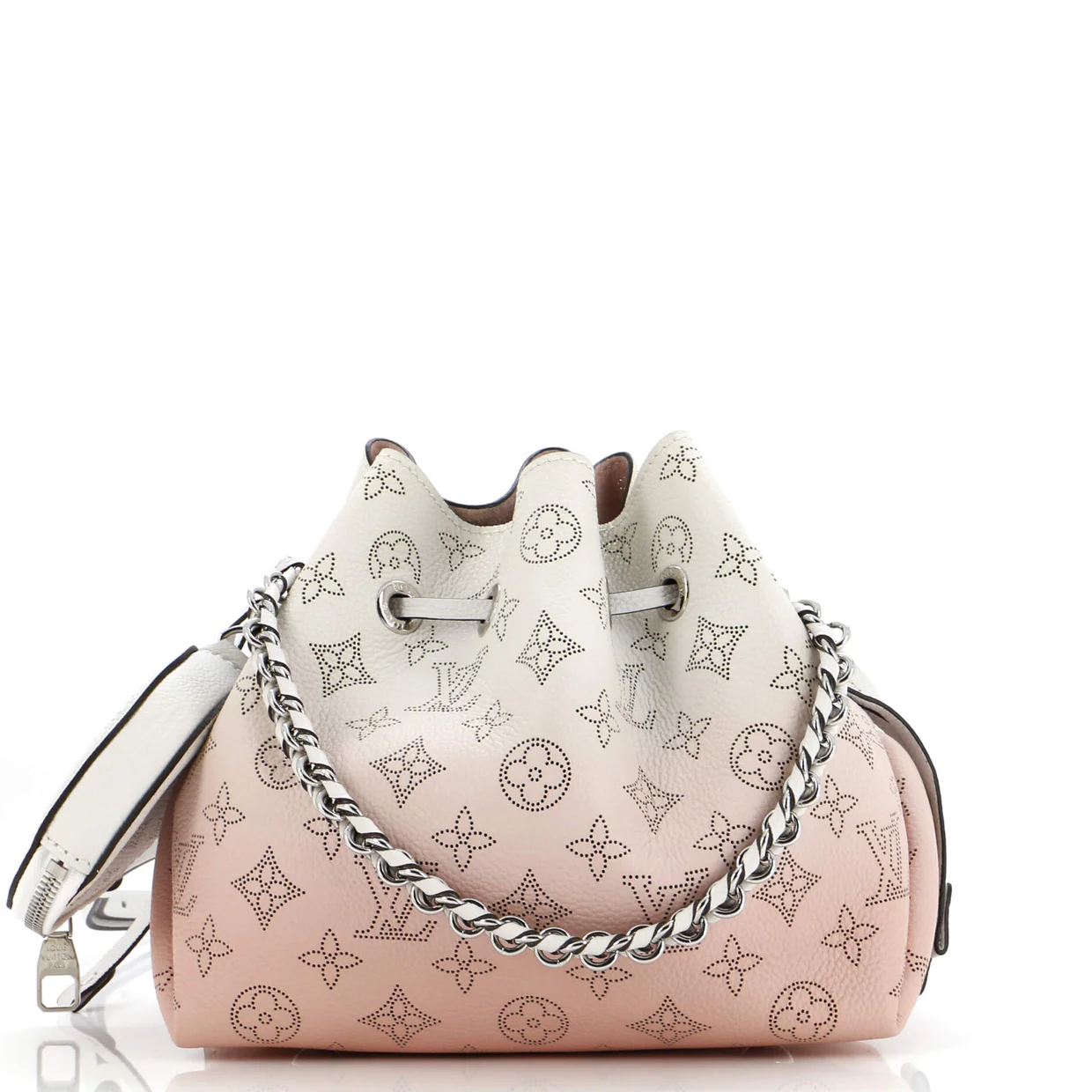 Bella Bucket Bag Gradient Mahina Leather - Deep Luxury