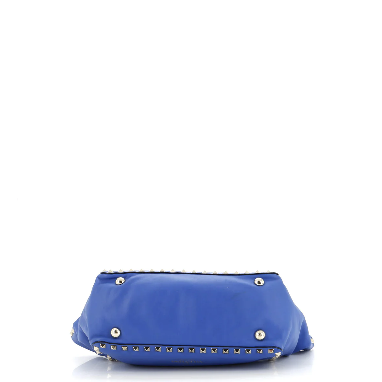Rockstud Tote Soft Leather Small - Deep Luxury