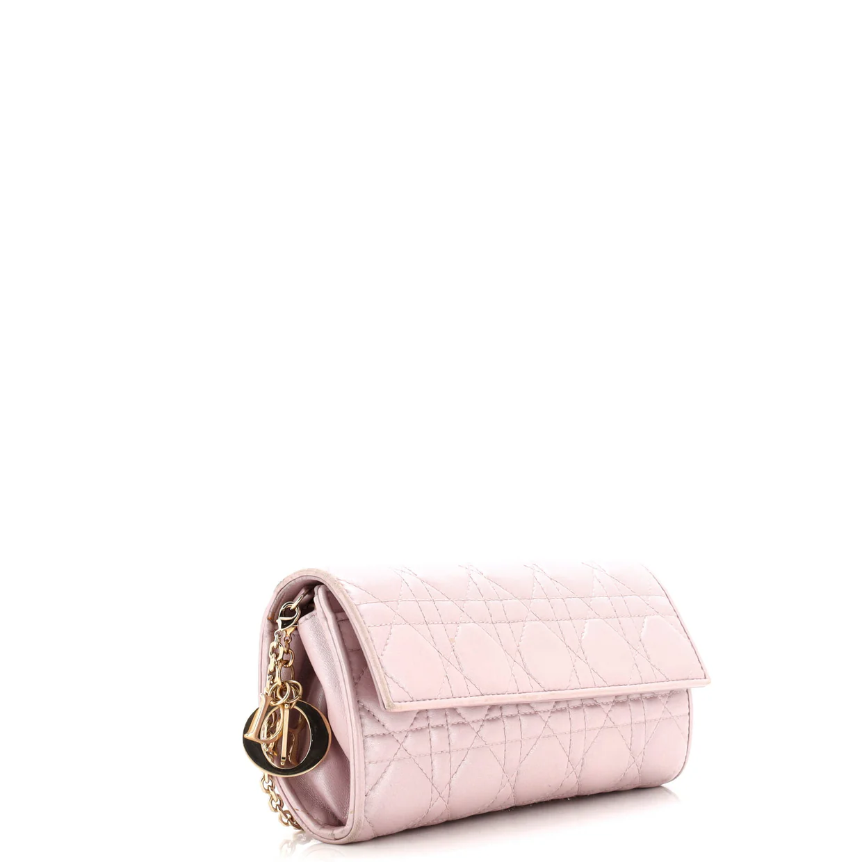Lady Dior Croisiere Chain Wallet Cannage Quilt Lambskin - Deep Luxury