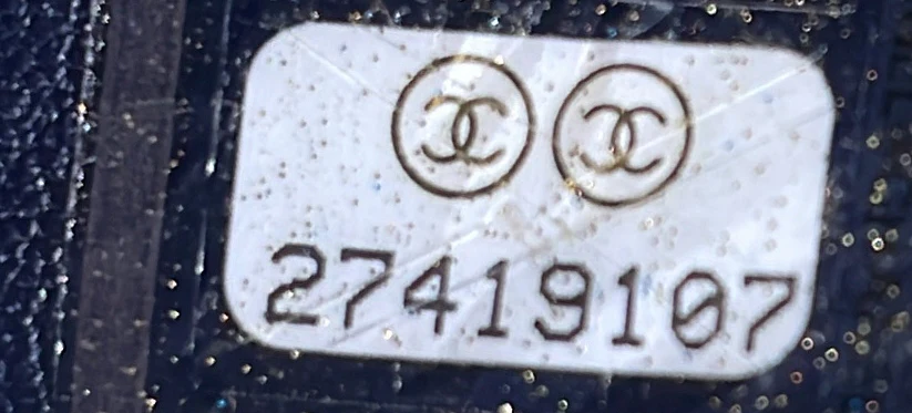 Gabrielle Hobo Logo Motif Sequins Small - Deep Luxury