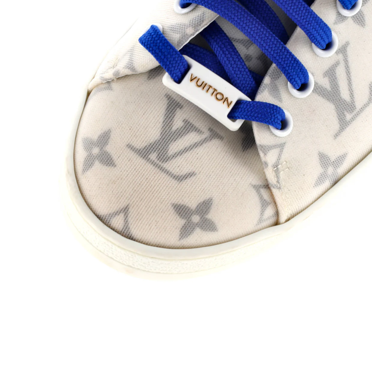 Women's FrontRow Sneakers Monogram Fabric - Deep Luxury