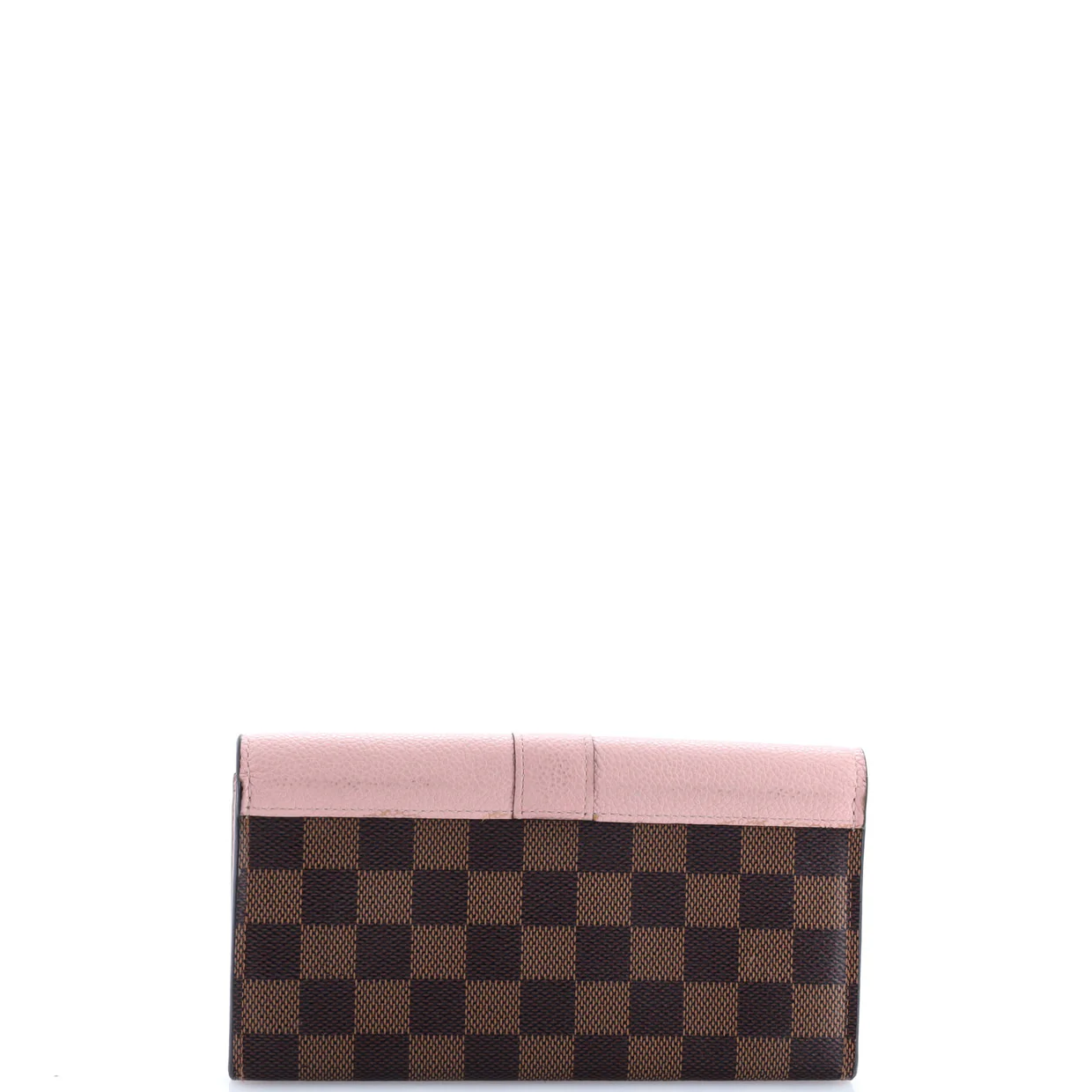 Clapton Wallet Damier and Leather - Deep Luxury