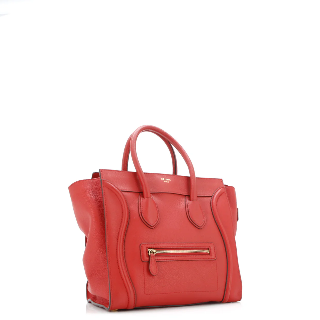 Luggage Bag Grainy Leather Mini - Deep Luxury