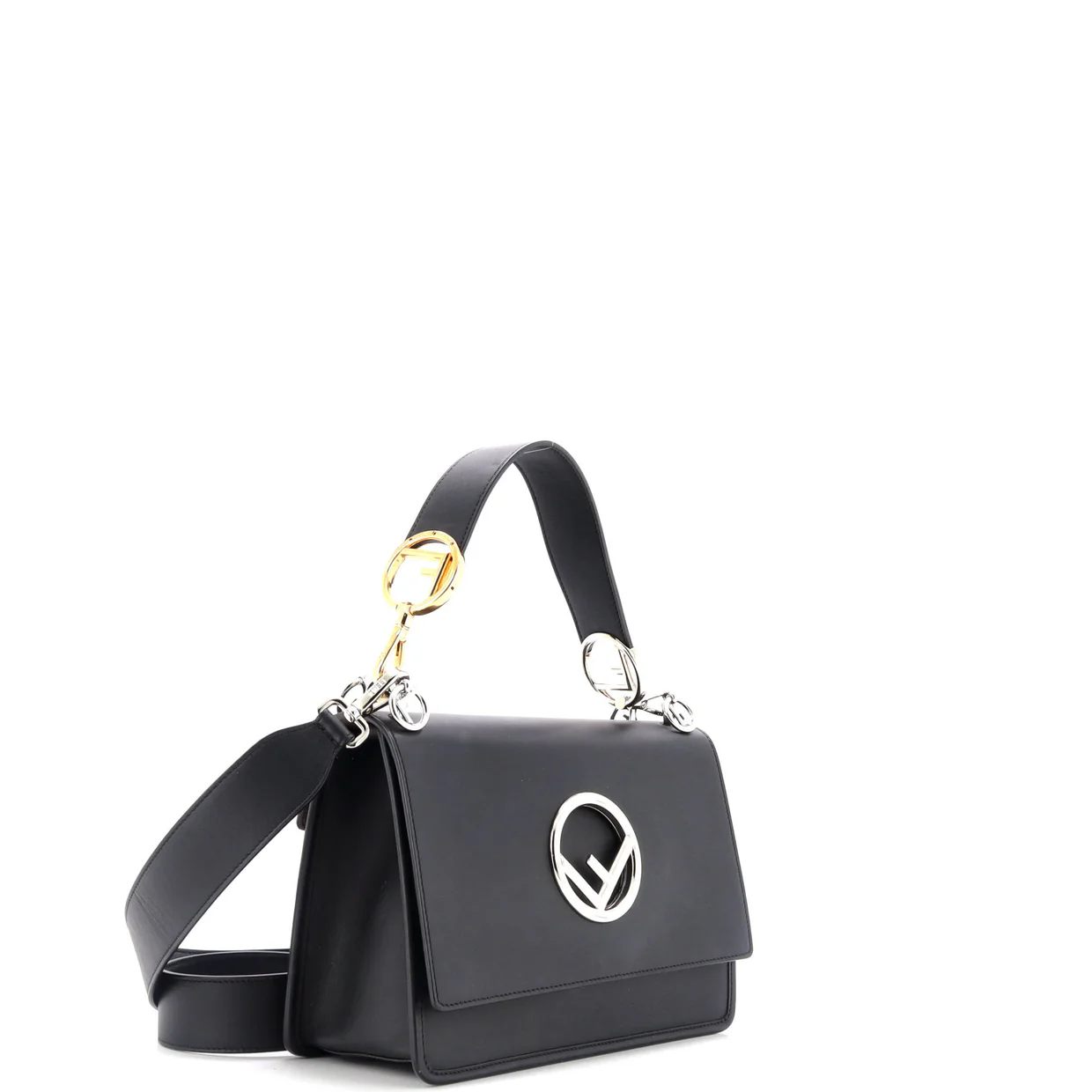 Kan I F Shoulder Bag Leather Medium - Deep Luxury