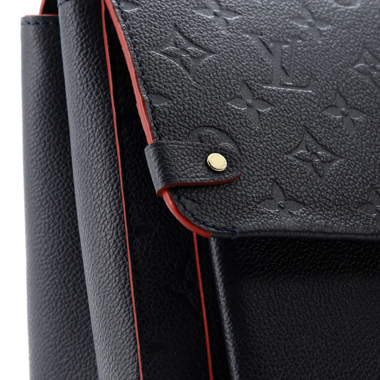 Vavin Handbag Monogram Empreinte Leather MM - Deep Luxury