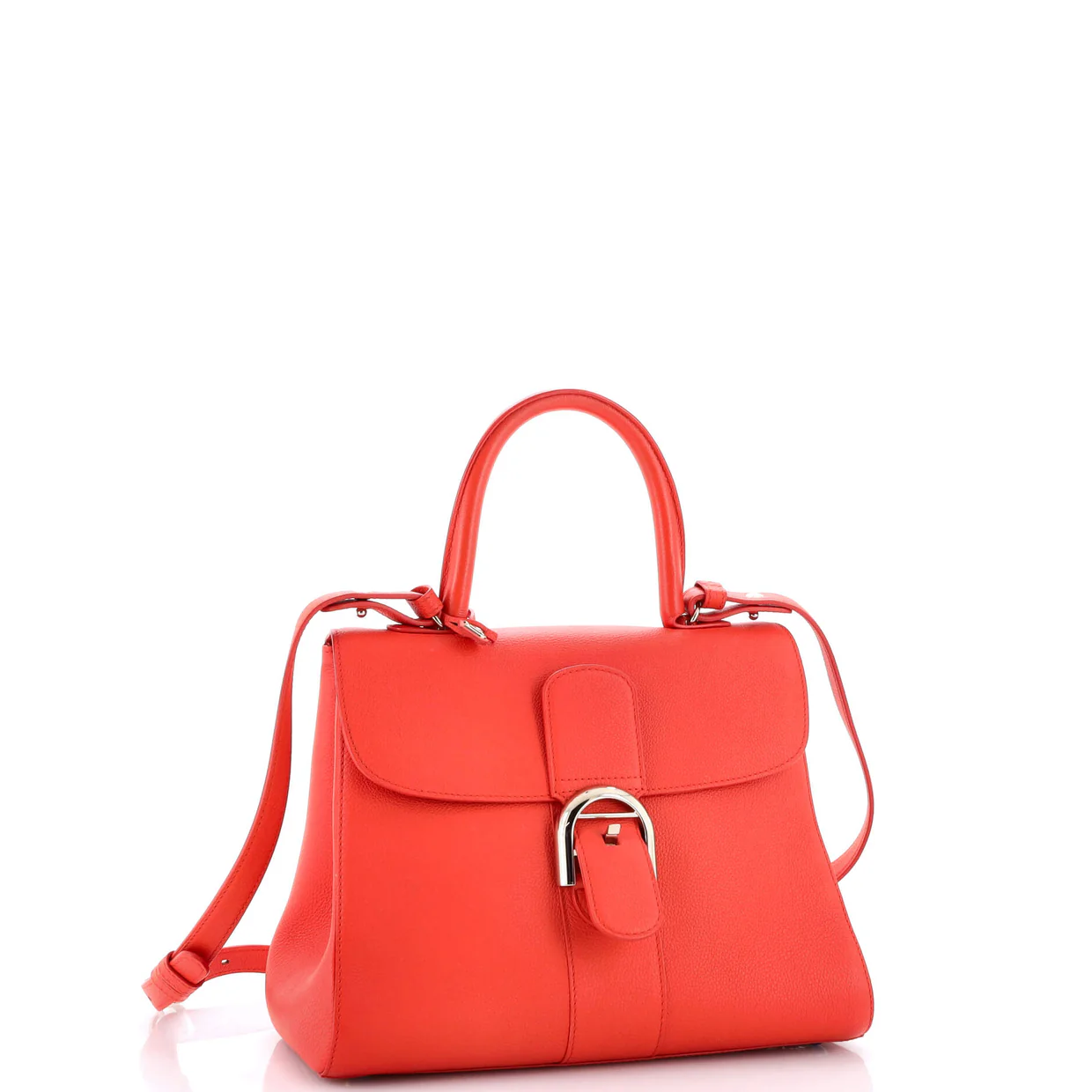 Brillant Top Handle Bag Leather MM - Deep Luxury