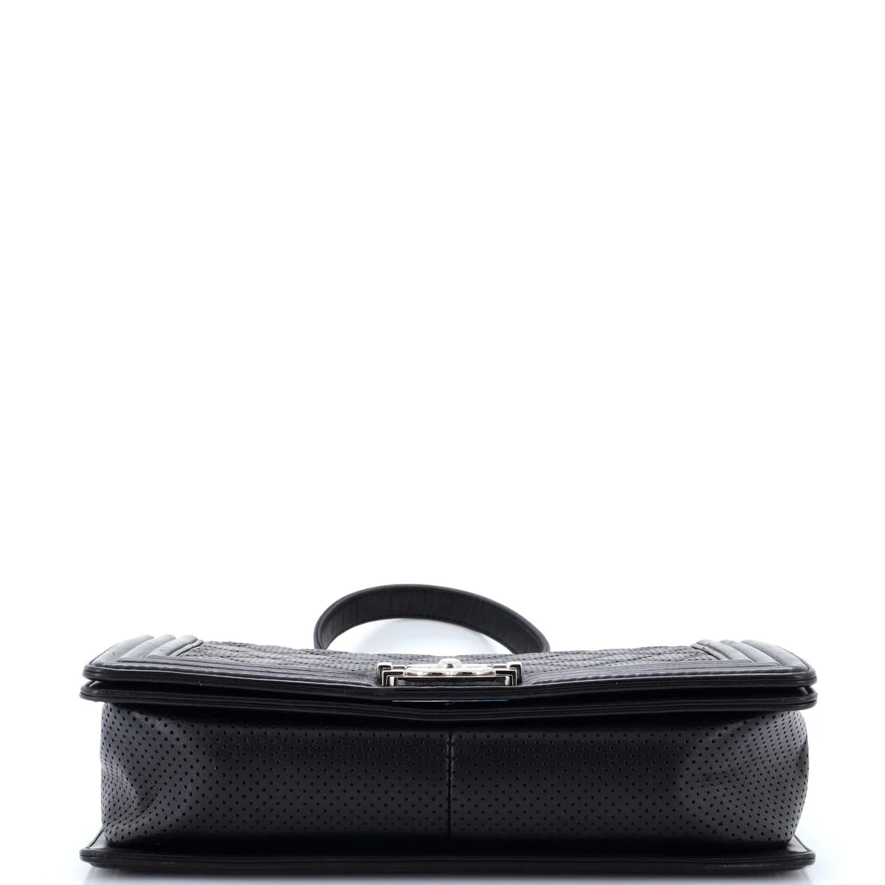 Boy Flap Bag Quilted Perforated Lambskin New Medium - Deep Luxury