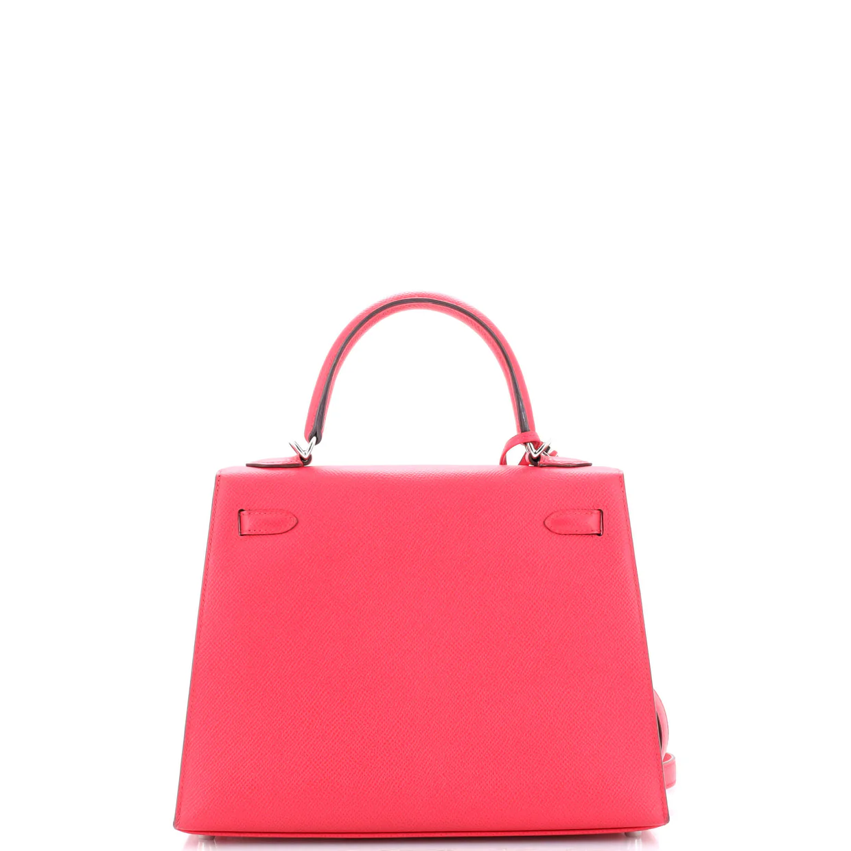 Kelly Handbag Rose Extreme Epsom with Palladium Hardware 25 - Deep Luxury