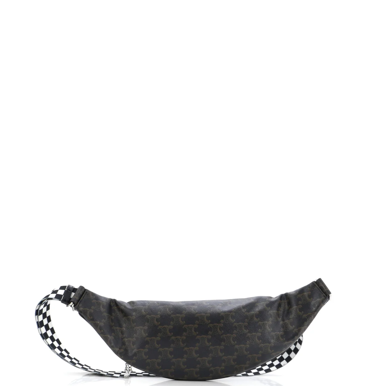 Logo Belt Bag Triomphe Coated Canvas - Deep Luxury