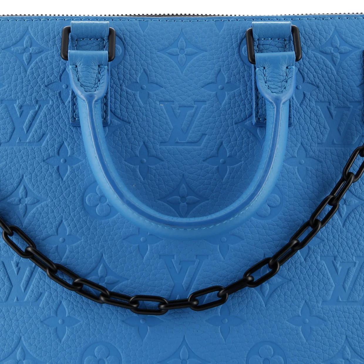 Sac Plat Messenger Bag Monogram Taurillon Leather - Deep Luxury